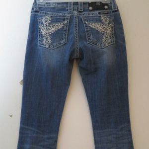 Miss Me Angel-Wings Bling  Boot Jeans 26